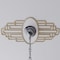 Ekena Millwork Elizabeth Wood Fretwork Prcd Ceiling Medallion, Hickory, 20"W x 10"H x 5 1/2"IW x 9 1/2"IH x 3/8"T CMWP20X10X0375EBHI - alternate 8